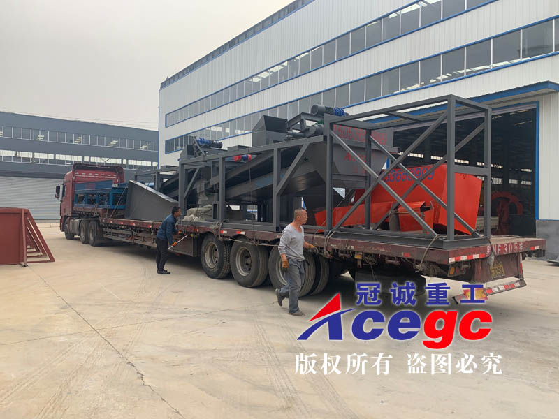 沙金尾礦回收設備廠家發(fā)貨現(xiàn)場