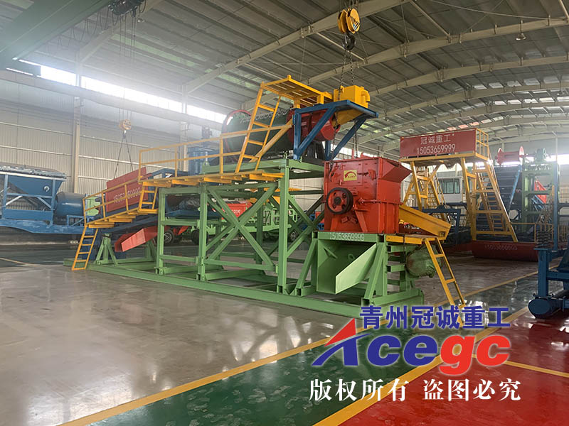 移動式巖金礦破碎沙金機