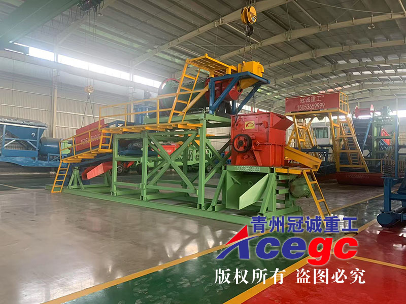 固定式選巖金礦設(shè)備